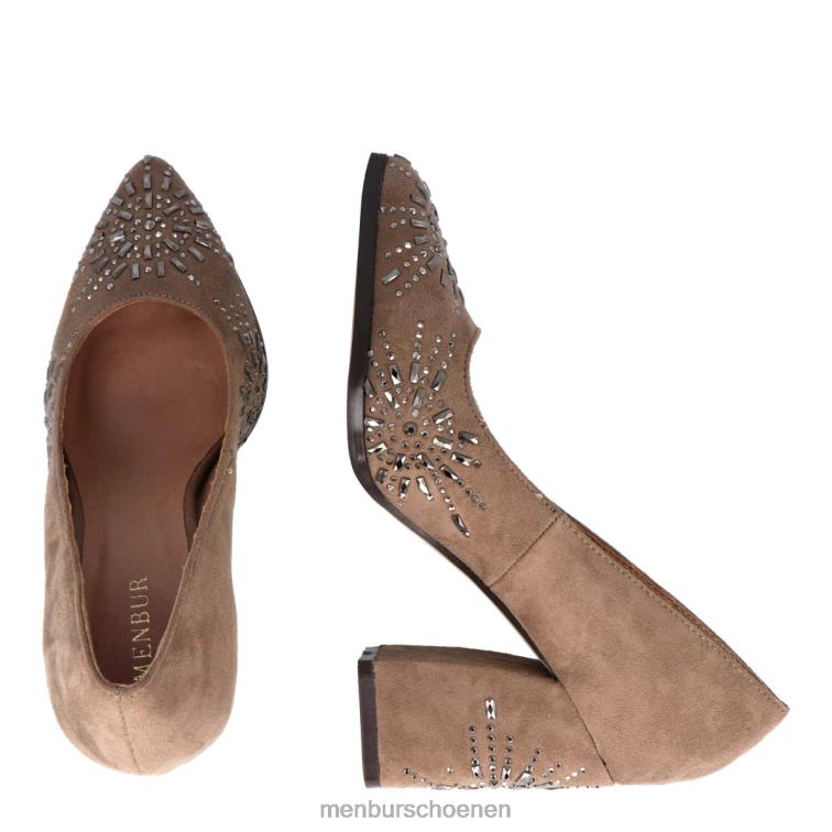 bruin middelhoge en lage hakken 64N062146 sostasio vrouwen Menbur