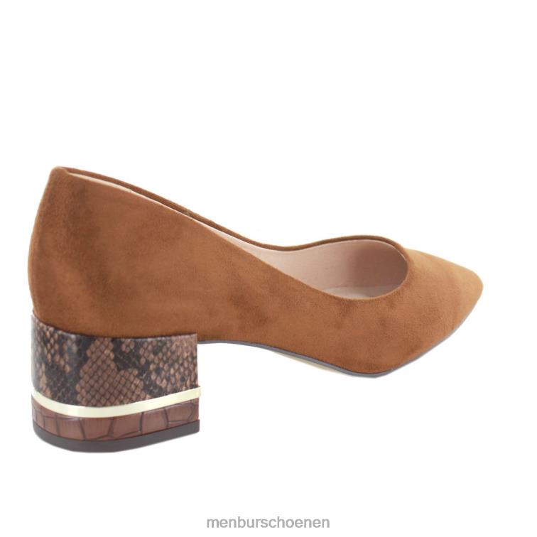 bruin middelhoge en lage hakken 64N062148 sorgono vrouwen Menbur