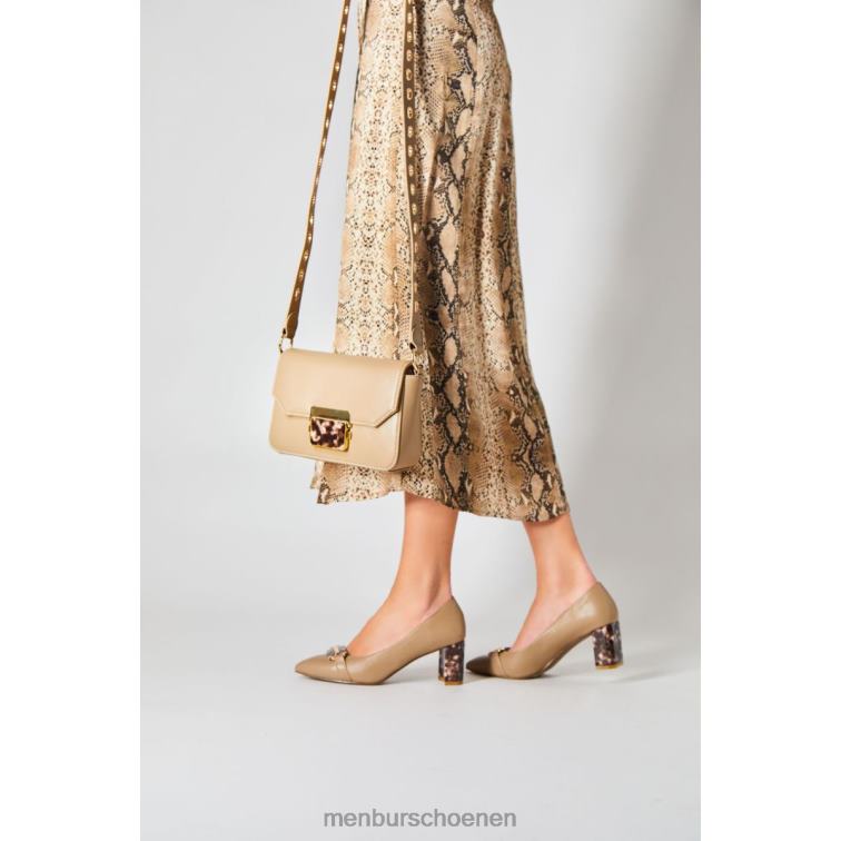 bruin middelhoge en lage hakken 64N065619 demantoide vrouwen Menbur