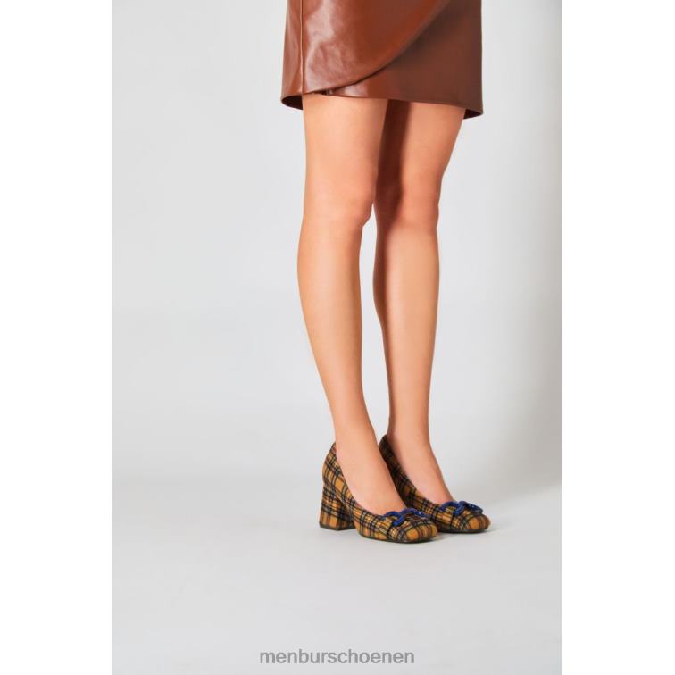 bruin middelhoge en lage hakken 64N065627 morganita vrouwen Menbur