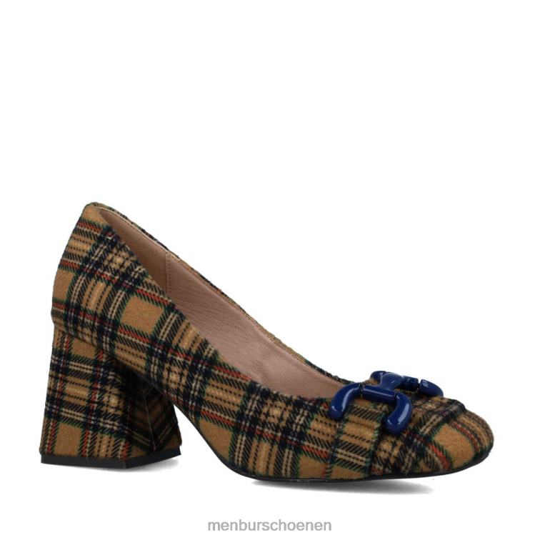 bruin middelhoge en lage hakken 64N065627 morganita vrouwen Menbur