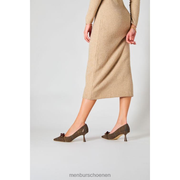bruin middelhoge en lage hakken 64N065709 danburita vrouwen Menbur