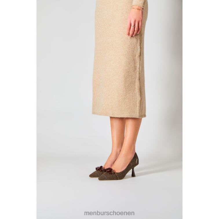 bruin middelhoge en lage hakken 64N065709 danburita vrouwen Menbur