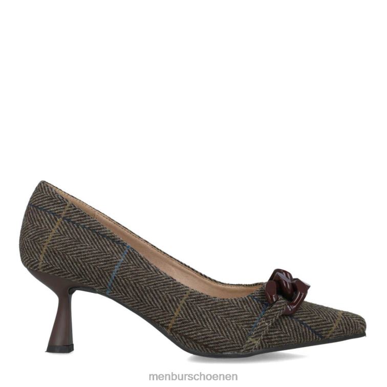 bruin middelhoge en lage hakken 64N065709 danburita vrouwen Menbur