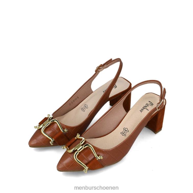 bruin middelhoge en lage hakken 64N065733 metis vrouwen Menbur