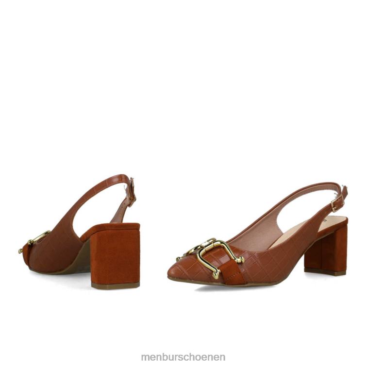 bruin middelhoge en lage hakken 64N065733 metis vrouwen Menbur