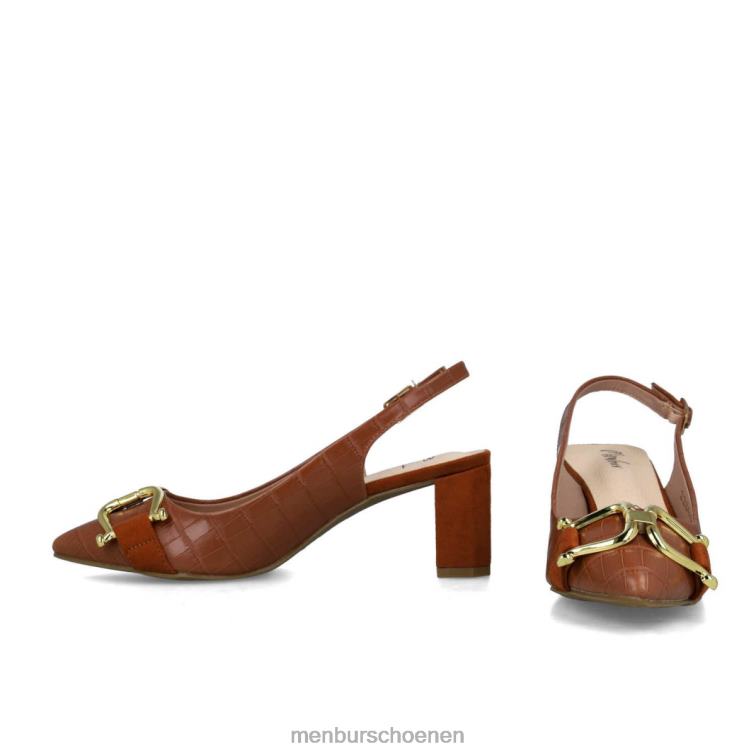 bruin middelhoge en lage hakken 64N065733 metis vrouwen Menbur