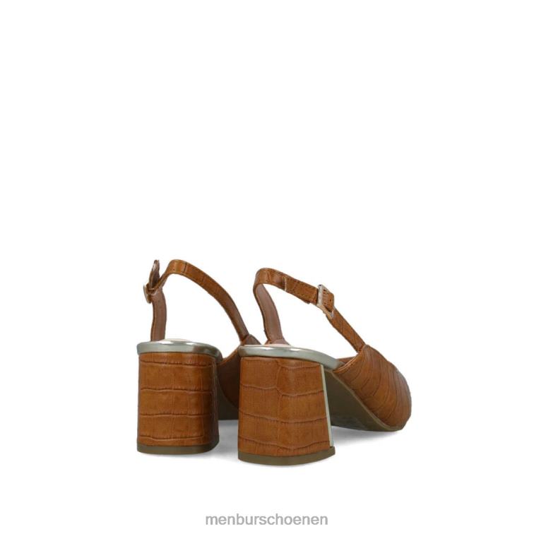 bruin middelhoge en lage hakken 64N065736 alpette vrouwen Menbur