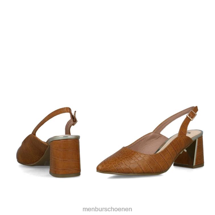 bruin middelhoge en lage hakken 64N065736 alpette vrouwen Menbur