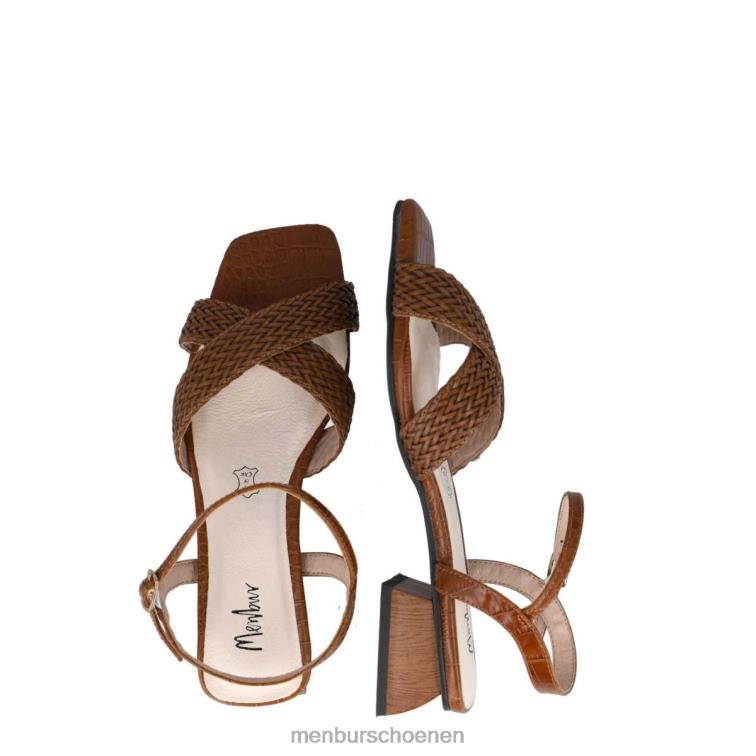 bruin middelhoge en lage hakken 64N065837 atreo vrouwen Menbur