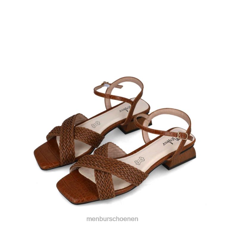 bruin middelhoge en lage hakken 64N065837 atreo vrouwen Menbur