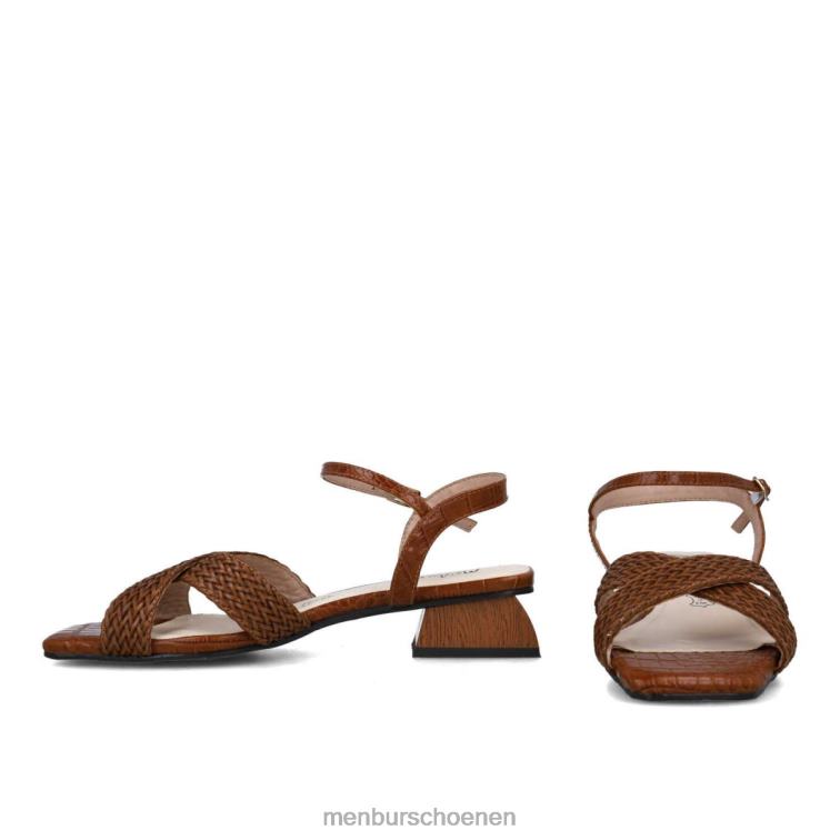bruin middelhoge en lage hakken 64N065837 atreo vrouwen Menbur