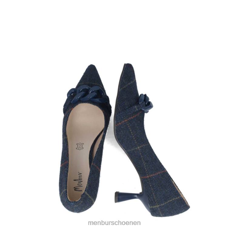 donkerblauw middelhoge en lage hakken 64N061669 danburita vrouwen Menbur