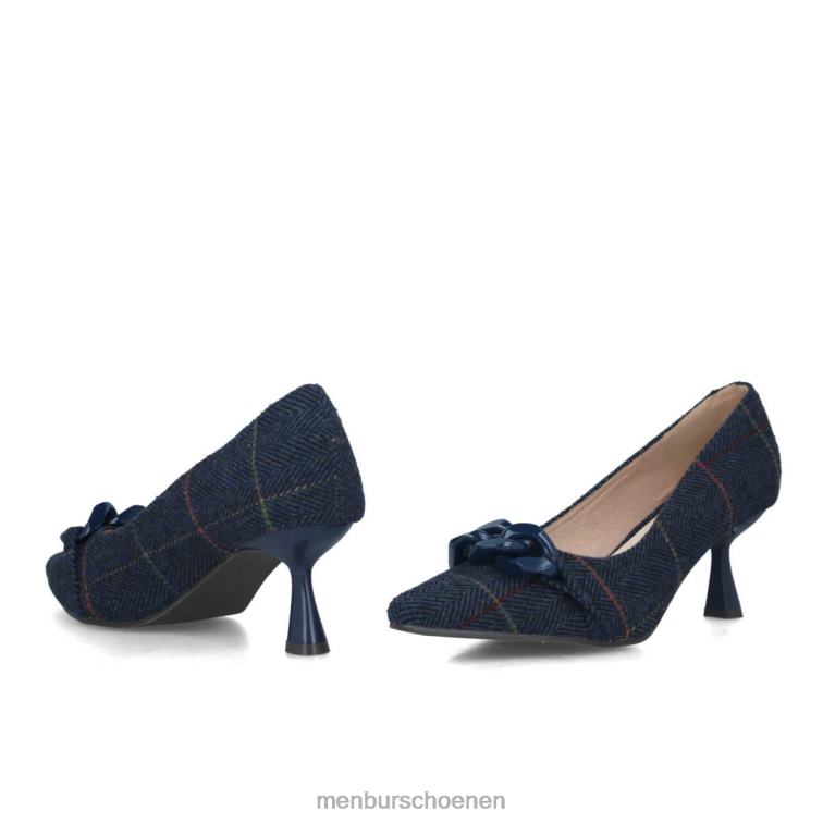 donkerblauw middelhoge en lage hakken 64N061669 danburita vrouwen Menbur