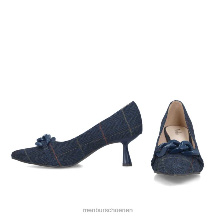 donkerblauw middelhoge en lage hakken 64N061669 danburita vrouwen Menbur