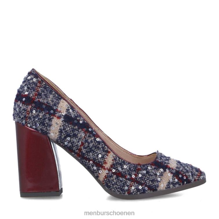 donkerblauw middelhoge en lage hakken 64N061728 amaranta vrouwen Menbur