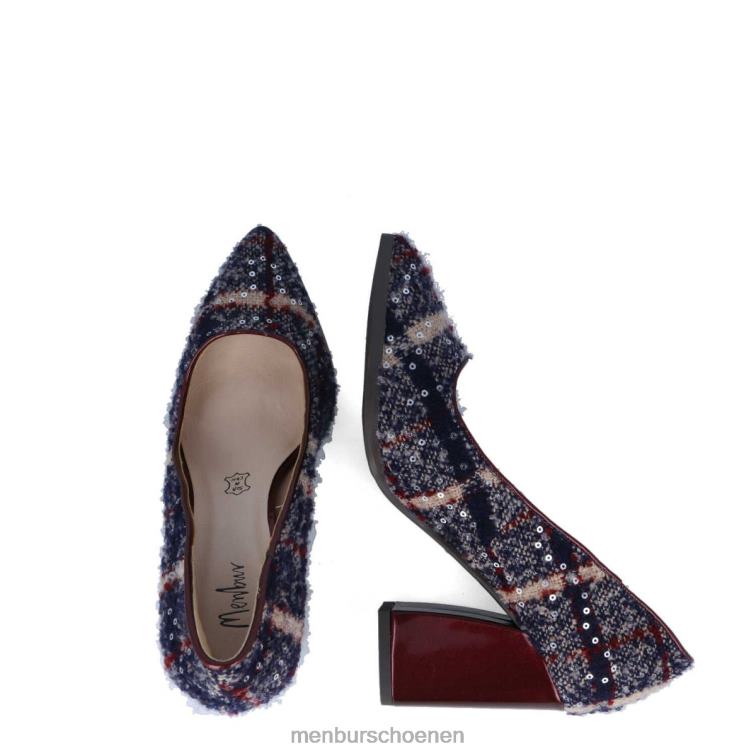 donkerblauw middelhoge en lage hakken 64N061728 amaranta vrouwen Menbur
