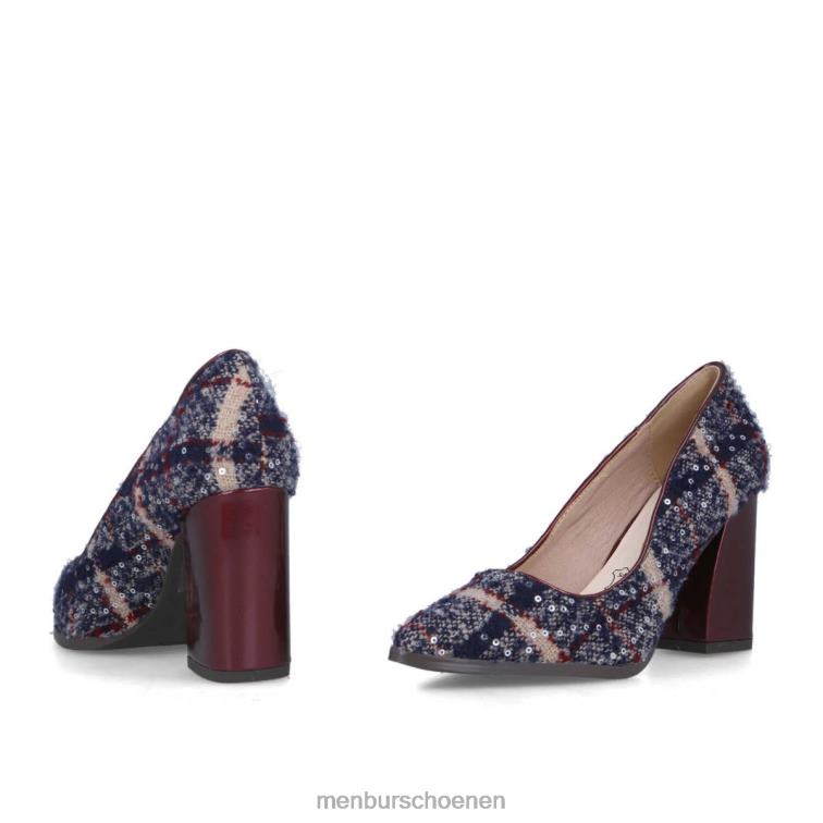 donkerblauw middelhoge en lage hakken 64N061728 amaranta vrouwen Menbur