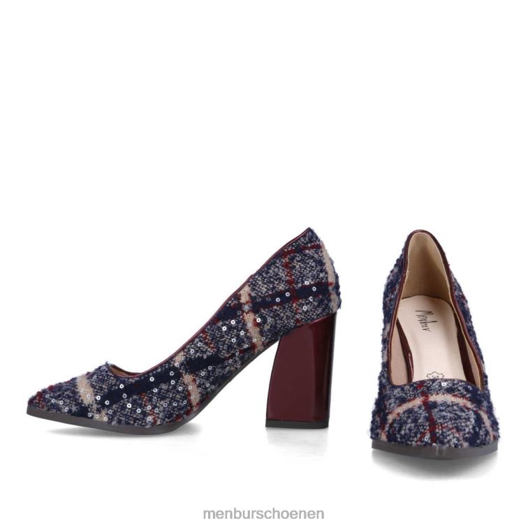 donkerblauw middelhoge en lage hakken 64N061728 amaranta vrouwen Menbur