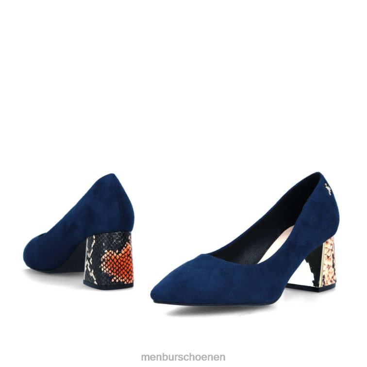 donkerblauw middelhoge en lage hakken 64N061737 solfara vrouwen Menbur