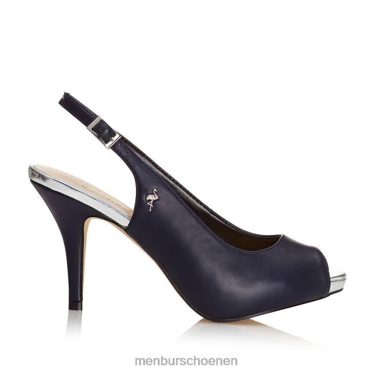donkerblauw middelhoge en lage hakken 64N061833 manzana vrouwen Menbur