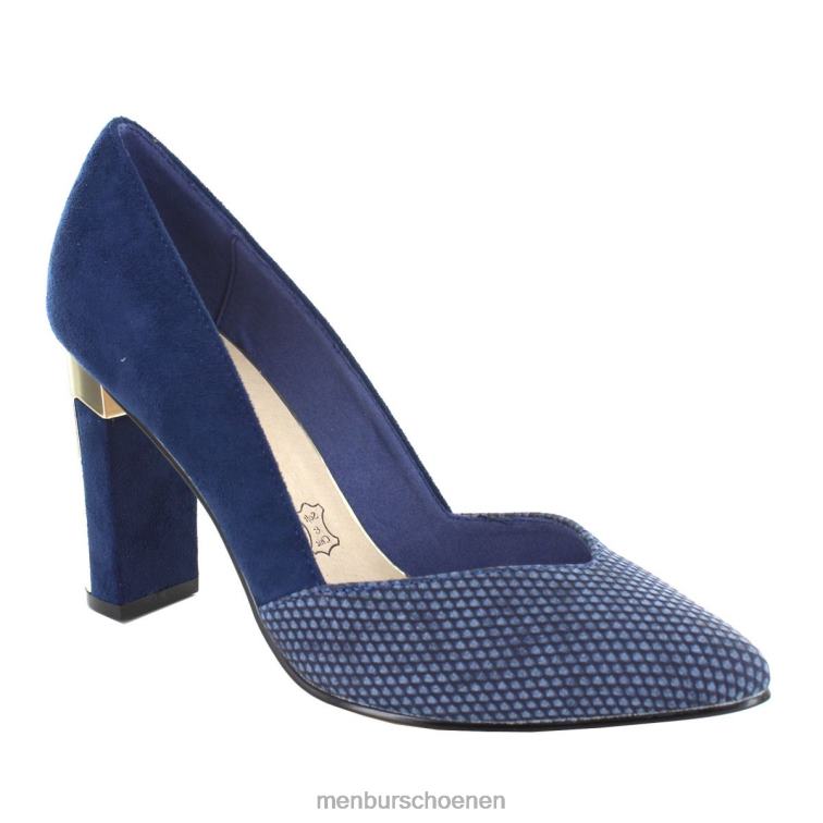 donkerblauw middelhoge en lage hakken 64N061867 lenza vrouwen Menbur