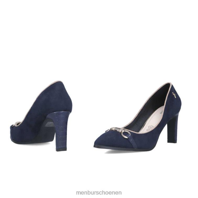 donkerblauw middelhoge en lage hakken 64N065863 eretie vrouwen Menbur