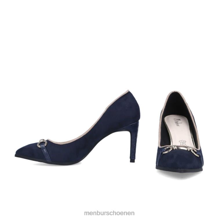 donkerblauw middelhoge en lage hakken 64N065863 eretie vrouwen Menbur