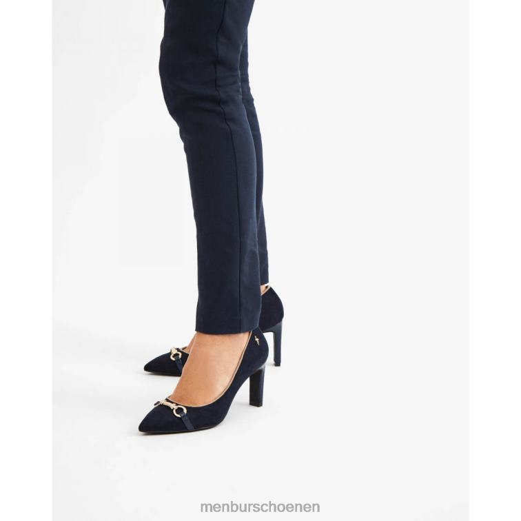 donkerblauw middelhoge en lage hakken 64N065863 eretie vrouwen Menbur