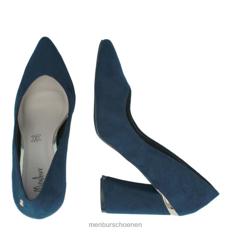 donkerblauw middelhoge en lage hakken 64N065896 beperken vrouwen Menbur