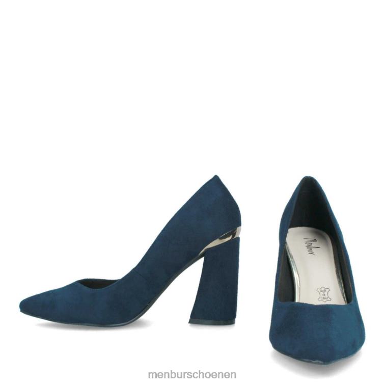 donkerblauw middelhoge en lage hakken 64N065896 beperken vrouwen Menbur