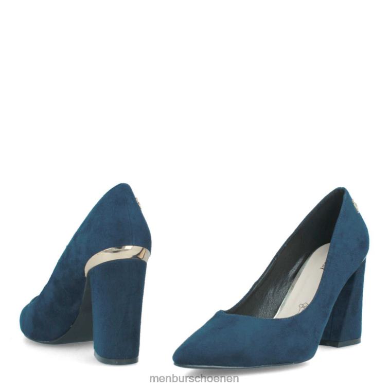donkerblauw middelhoge en lage hakken 64N065896 beperken vrouwen Menbur
