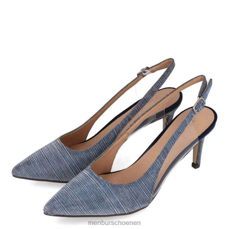 donkerblauw middelhoge en lage hakken 64N065899 Pasquali vrouwen Menbur