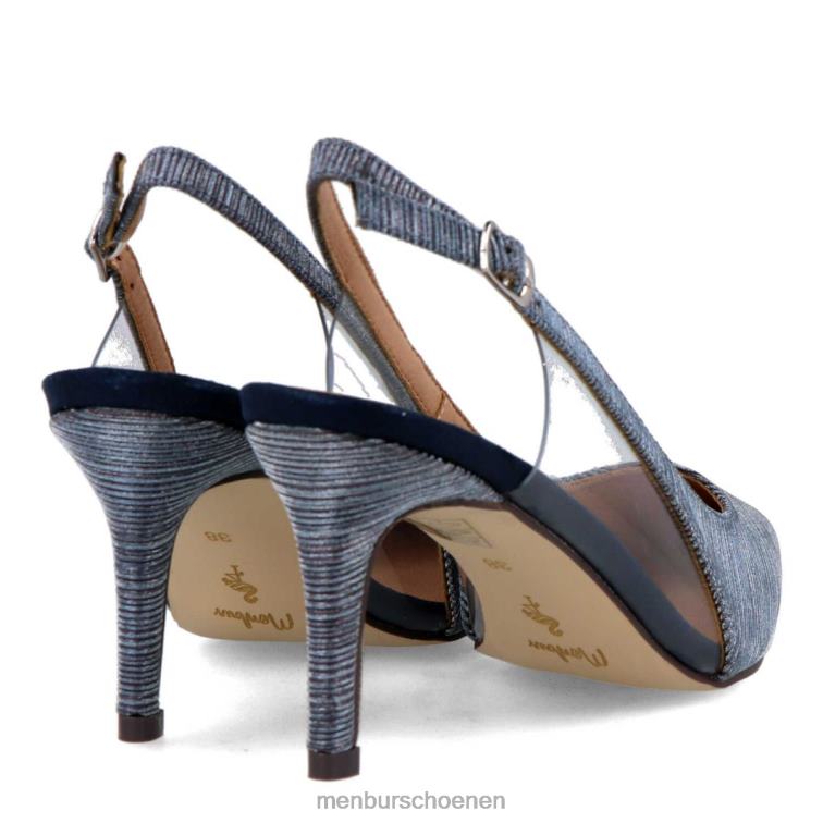 donkerblauw middelhoge en lage hakken 64N065899 Pasquali vrouwen Menbur