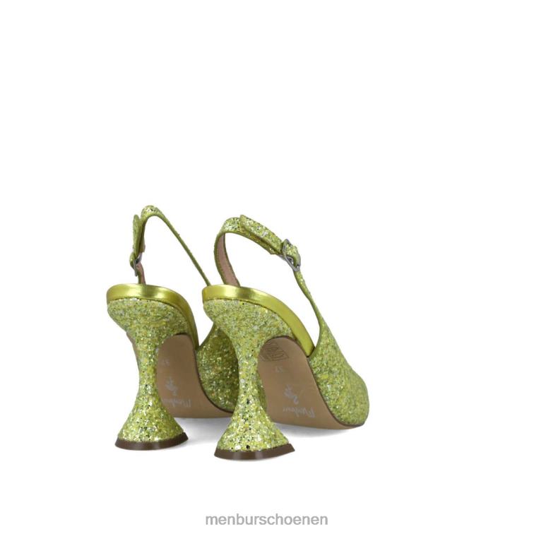 geel middelhoge en lage hakken 64N061563 Feniks vrouwen Menbur