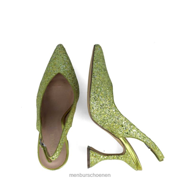 geel middelhoge en lage hakken 64N061563 Feniks vrouwen Menbur