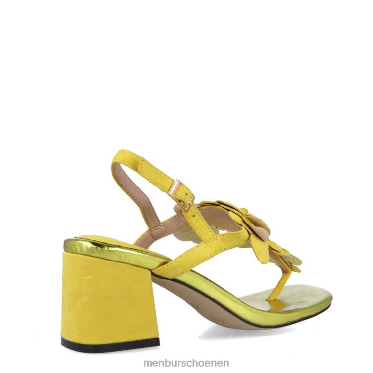 geel middelhoge en lage hakken 64N061674 Fenonte vrouwen Menbur