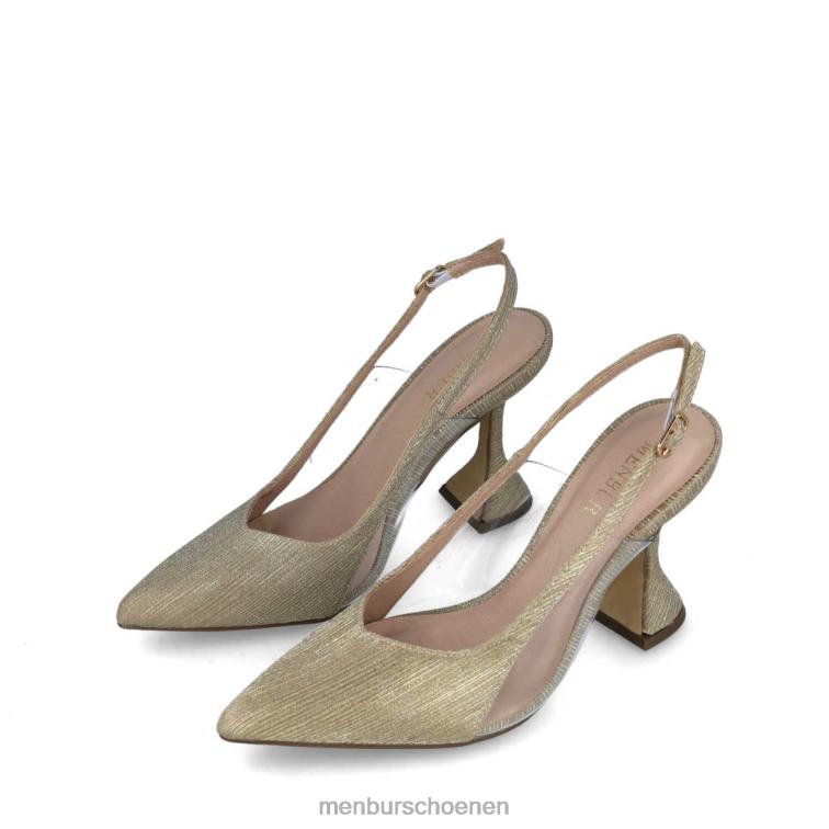 goud middelhoge en lage hakken 64N061564 kameleon vrouwen Menbur