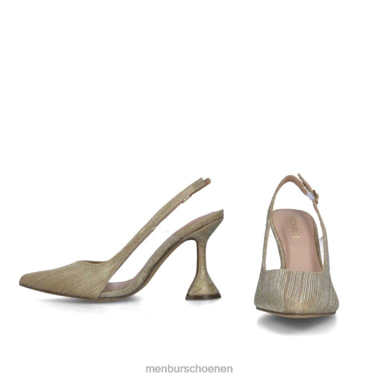 goud middelhoge en lage hakken 64N061564 kameleon vrouwen Menbur