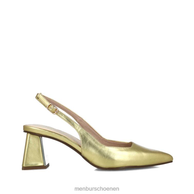 goud middelhoge en lage hakken 64N061609 Australië vrouwen Menbur