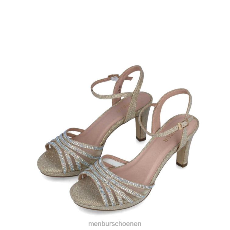 goud middelhoge en lage hakken 64N061641 gosjenita vrouwen Menbur