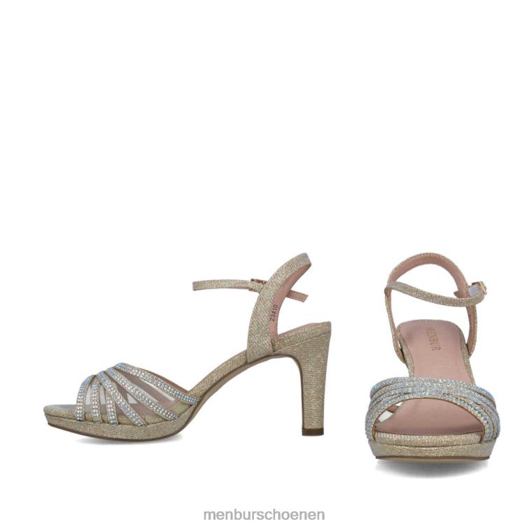 goud middelhoge en lage hakken 64N061641 gosjenita vrouwen Menbur