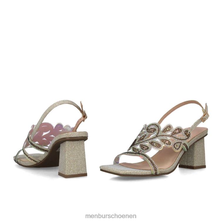 goud middelhoge en lage hakken 64N061643 obsidiaan vrouwen Menbur