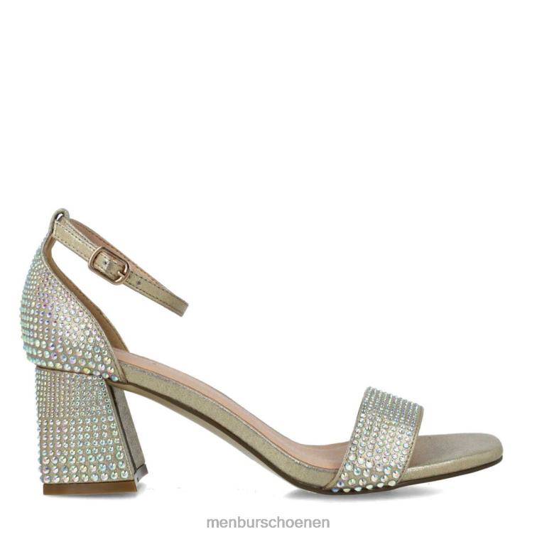 goud middelhoge en lage hakken 64N061653 aquamarina vrouwen Menbur