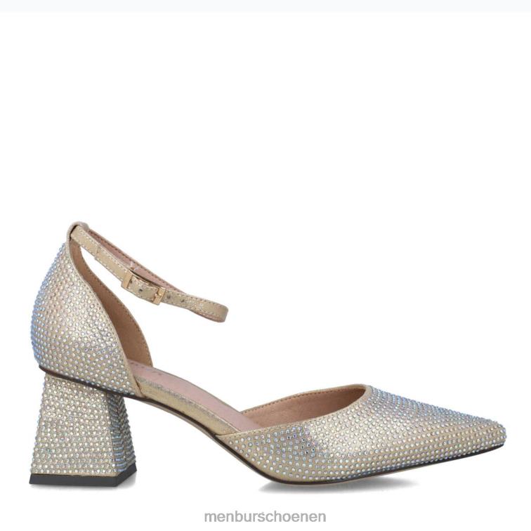 goud middelhoge en lage hakken 64N061662 fluorita vrouwen Menbur