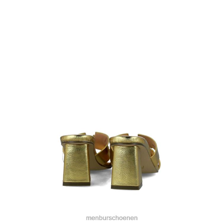 goud middelhoge en lage hakken 64N061690 geheugensteuntje vrouwen Menbur