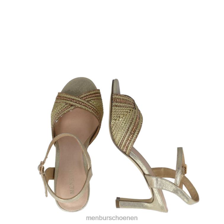 goud middelhoge en lage hakken 64N061699 neefel vrouwen Menbur