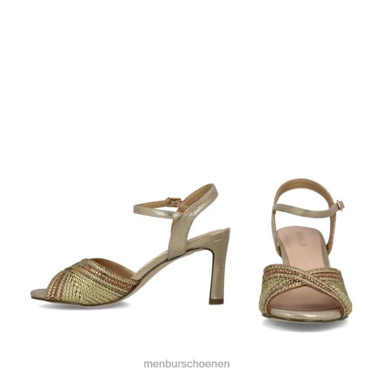 goud middelhoge en lage hakken 64N061699 neefel vrouwen Menbur