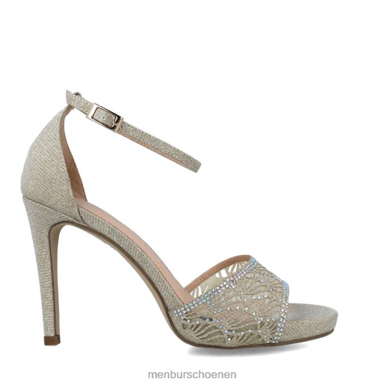 goud middelhoge en lage hakken 64N061701 hulp vrouwen Menbur