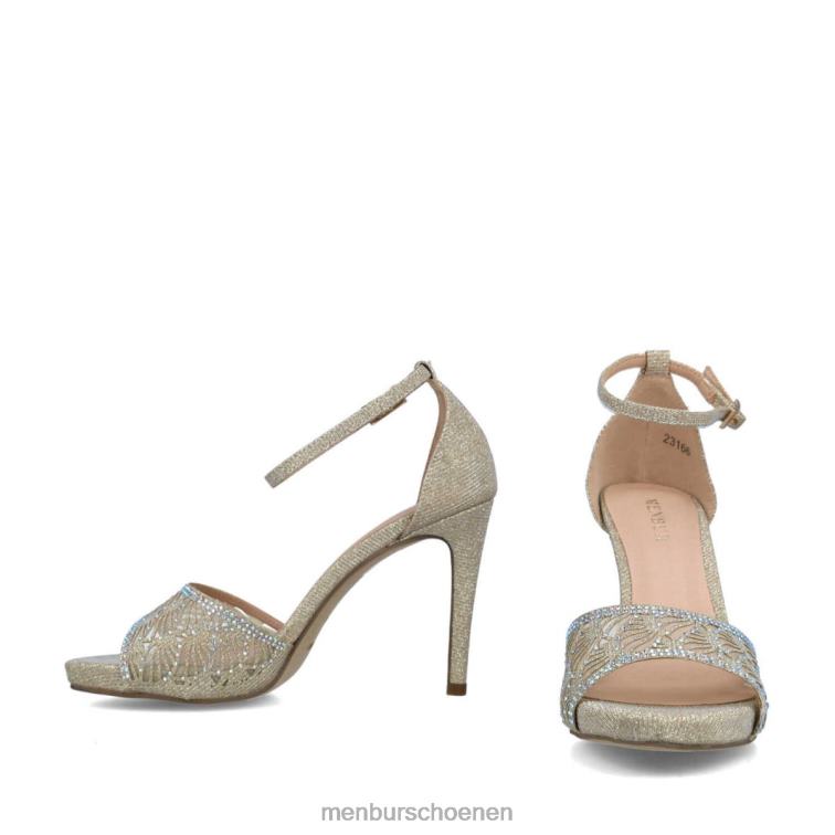 goud middelhoge en lage hakken 64N061701 hulp vrouwen Menbur